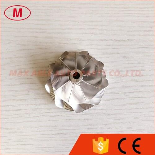RHF5HB 9+0 blades 46.50/59.94mm point milling Turbocharger milling/aluminum 2618/billet compressor wheel