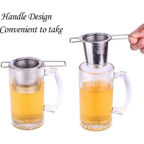 Stainless Steel Mesh Tea Infuser Metal Cup Strainer Reusable Tea Infuser Soft Loose Leaf Grain Filter Mugs Teapots чайник