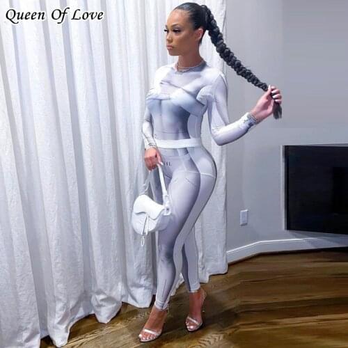 Sweatsuit Skinny Two Piece Women Long Sleeve Crop Top Legging Matching Set 2021 Autumn Casual Stracksuit Shirt Pant Outfits