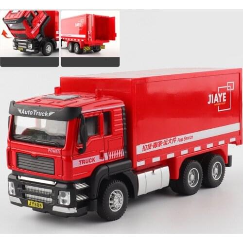 1:50 alloy pull back engineering transporter model,container transporter dump truck,simulation sound light car toy,free shipping
