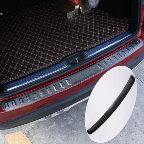 1 Pcs For Mercedes Benz GLC Class 2015 2016 2017 Car Accessories Stainless Steel External Rear Protection Board Cover Trim