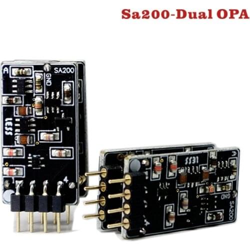 1 PCS SA-200 Fully Discrete Parts DUAL Operation Amplifier Accessory Sound HI-END OPA Replace Muses02 01 OPA2604