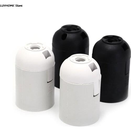 2Pcs Light Bulb Lamp Holder With On/Off Switch Screw E27 Bulb SCREW ES E27 M10 Base Socket Lampshade Collar Splitter Converter