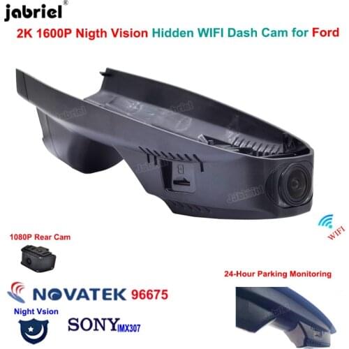 2K 1600P Dash Cam Car DVR Camera Driving recorder For Ford Escape mk2 mk3 c520 cx482 For Ford Kuga mk2 mk3 c520 cx482 2012-2021