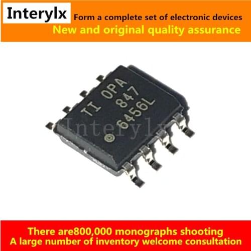 5PCS %100 NEW OPA847IDR OPA847 SOP8 Amplifier Chip IC
