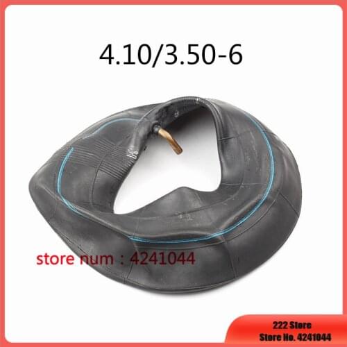 Electric Scooter accessories 4.10/3.50-6 4.10-6 4.00-6 Tire Inner Tubes with TR87 Bent Metal Valve Stem