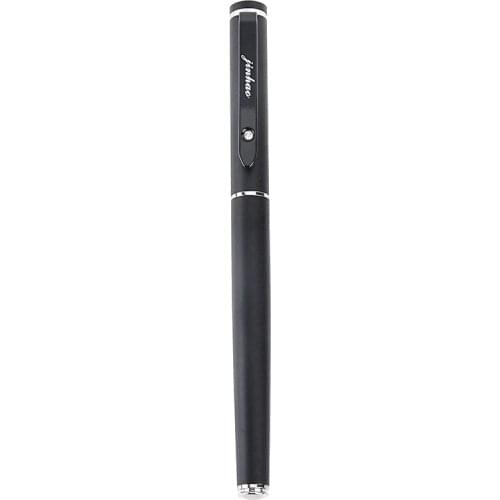 Brand Jinhao 101 Financial Tip 0.38mm Fountain Pen Matte Black Extremely Fine Iraurita Nib Pens for Writing School Office Supply