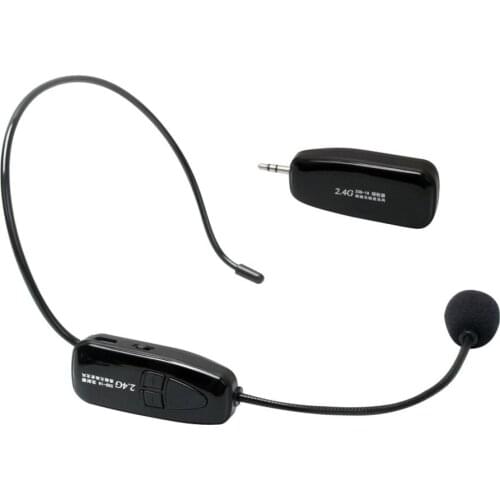 2.4G Wireless Microphone Speech Headset Radio For Loudspeaker Teaching Guide Mic