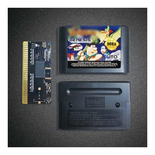 Flintstoned - 16 Bit MD Game Card for Sega Megadrive Genesis Video Game Console Cartridge