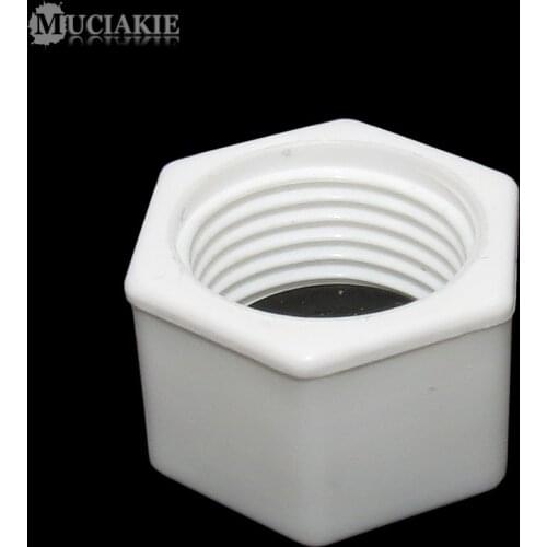 MUCIAKIE 10PCS PPR G1/2 inch 20mm Female Threaded PPR Tubing Pipe End Plug End Cap Connector PP-R Pipe Fittings