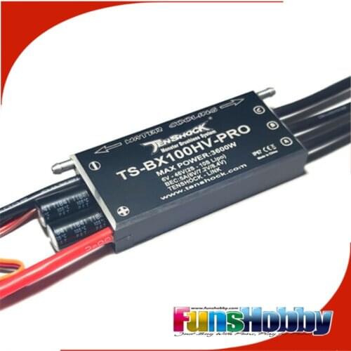 Tenshock Brushless Waterproof New BX100 HV Pro 100A Electronic Speed Controller
