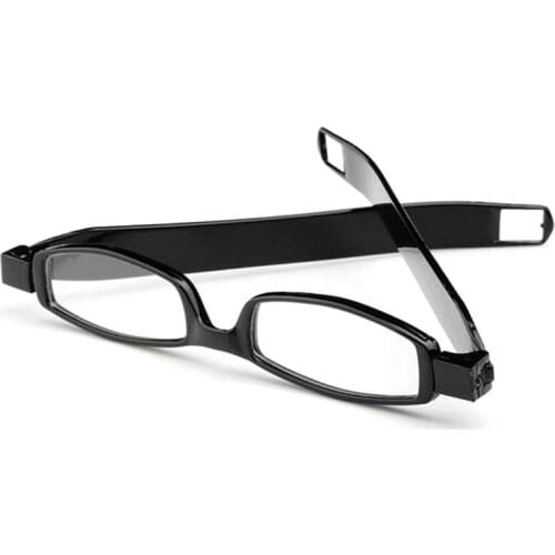 360 degree rotating reading glasses TR90 frame Portable Presbyopia spectacles 1.0 2.5 3.0 R042