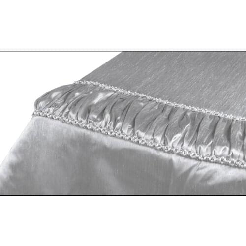 Porio Brianna Raw White Bed Cover