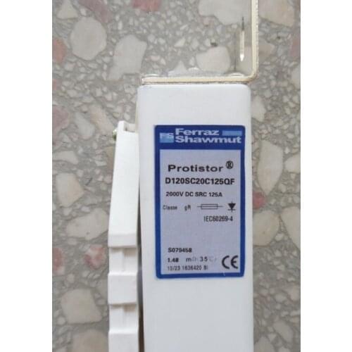 Fuses: D122SD20C315QF 2000VDC SRD 315A CC 20 SRD 122 QF 0315 Z079464 / D122SD20C400QF A079465 aR