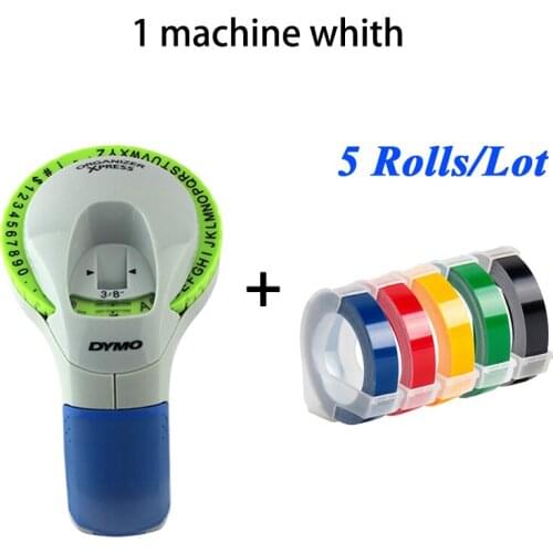 Dymo Label Maker 12965 Manual Imprinting 9mm Embossed Label Manufacturer Dymo Manual Printer