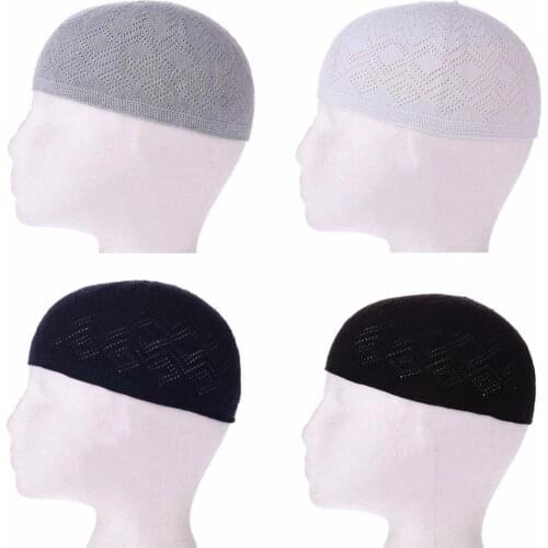 Gorro Beanie Turkish Muslim Islamic Kufi Hat Taqiya Takke Peci Skull Cap Prayer Hat