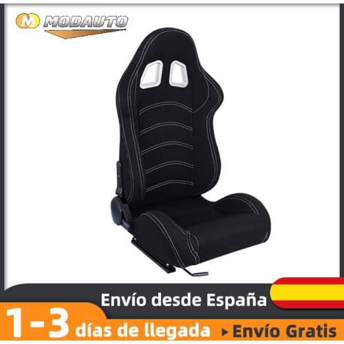 MODAUTO sports car seat, adjustable Semibaquet, with rails included, Universal for driver/passenger, model N180