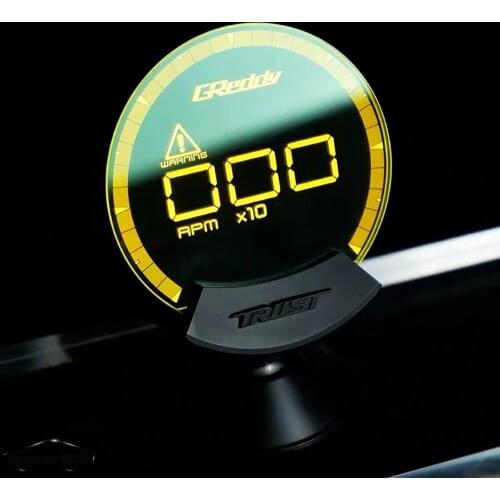 Universial 60mm Greddi Sirius Transparent Glass Gauge Boost Turbo Water Temp Oil Temp Oil Pressure Car Meter Car Accessiores