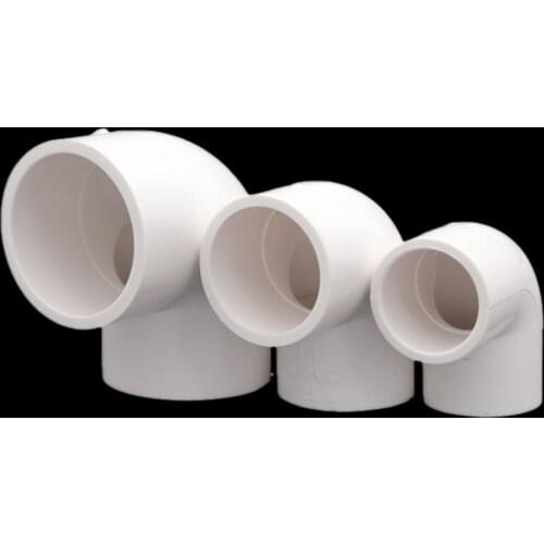 PVC inside diameter 20/25/32/40/50mm Water Supply Pipe Fittings Elbow Connectors Plastic Joint Irrigation Water Parts