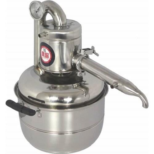 High quality Stainless Steel 10L New Home Use wine brewing machine Wine distiller make wine and flower oil yourself