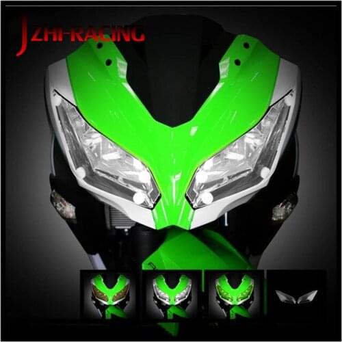 FOR KAWASAKI NINJA 300 250 NINJA250 NINJA300 Motorcycle Accessories Headlight Protection Guard Cover