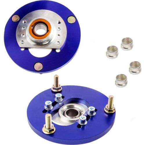 2Pcs Coilover Camber Plates Top Mount for BMW 3Series E46 316i 316ti 318i 318Ci 1998-2005 Coilovers