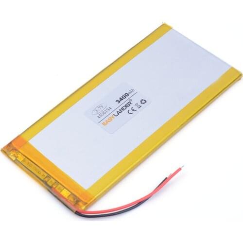 CE, Rohs, MSDS approved 4556134 3.7v 3400mah tablet battery For DIY Power mobile Power bank e-book