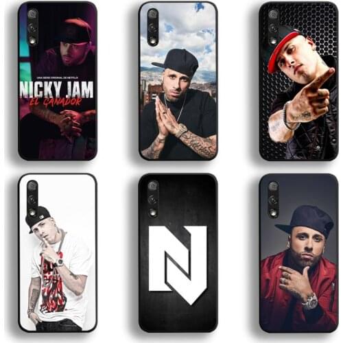 Nicky Jam Phone Case For Huawei Honor 30 20 10 9 8 8x 8c v30 Lite view 7A pro