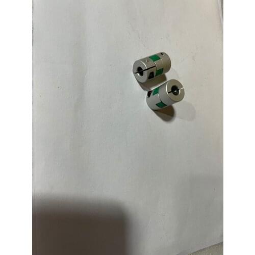 LINK CNC 3D printer coupling slide coupler laser engraving machine D20 L30 clamping type green Star shaped plum blossom