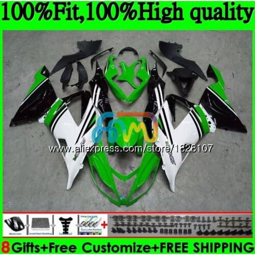 Injection For KAWASAKI ZX 6R ZX-636 ZX 636 ZX636 25BS.80 ZX-6R ZX6R 13 14 15 16 17 2013 2014 2015 2016 2017 Stock green Fairing