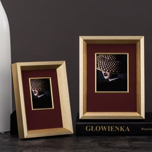 Quality Vintage Photo Frame Wood Home Apartment Decor Wooden Classic Style Wedding Casamento Pictures Frames