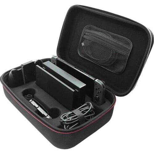 Kuulee Portable Hard Shell Protective Storage Pouch Carrying Bag Case Cover with Compartments