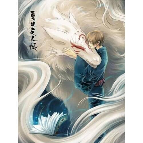 Natsume Frends Accounts Diy diamond painting set Drill full rhinestone diamond Diamont painting complet Painting square Decor