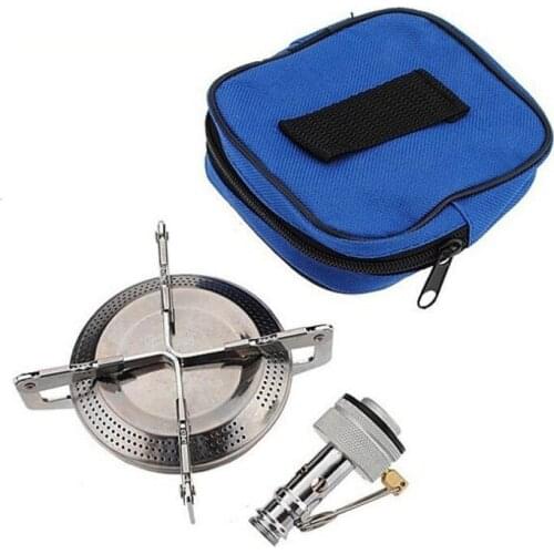 Outdoor Gas Stove Camping Gas Stove Folding Electronic Stove Hiking Portable Folding Split Stoves 4000W Stainless new Steel