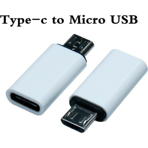 Type-C Female Connector to Micro USB 2.0 Male USB 3.1 Converter Data Adapter High Speed Android Certified Cell Phone Accessories