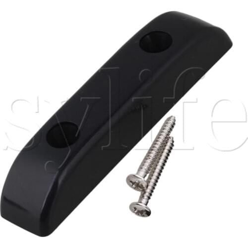 Plastic bass guitar thumb rest and mounting screws For Electric Bass
