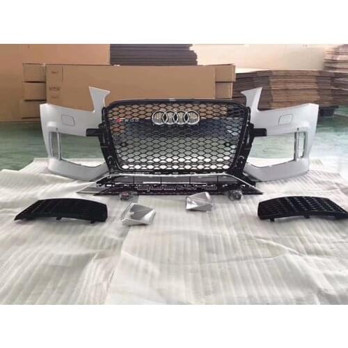 Suit For Old 13-17 Audi Q5 Refits Rsq5 Encircle Front Bar Middle Net