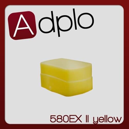 Bounce Flash Diffuser Softbox Suit For CANON 580EX II RT Yellow