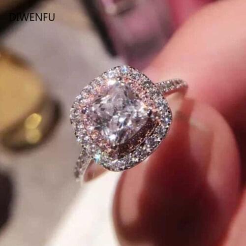2021 Sterling Silver S925 Diamond Ring Earring for Women Fine Wedding Fashion Jewelry Womens Couple Love Wedding Rings Gifts