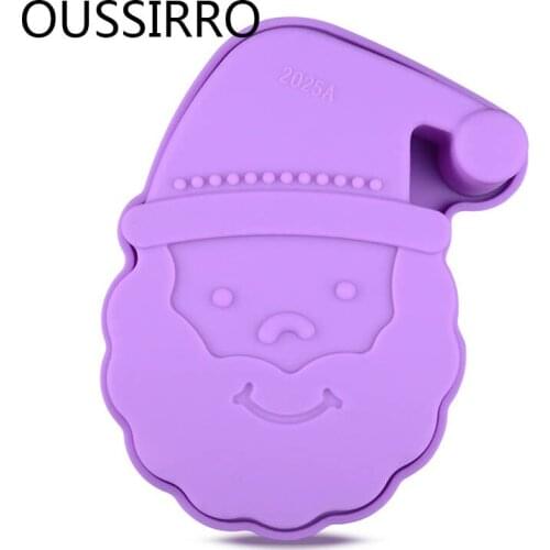 Santa Claus Silicone Cake Mold DIY Baking Tools Cake Decoration Chocolate Fondant Wedding Cake Molds Silicone Kitchen Tools