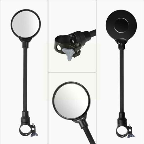 Bike Mirror Bike Rearview Mirror Adjusting Large Screen Mirror Parts Rearview Bicycle Electric Motorcycle For Bike R4V6