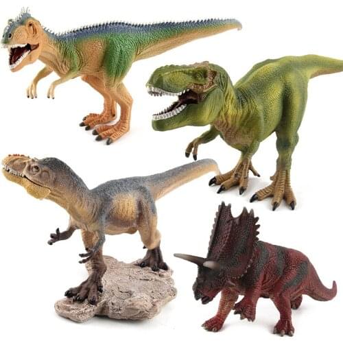 Yutyrannus Pentaceratops Tyrannosaurus Rex Dinosaur Model Animal Plastic Action Figure Kids Toy