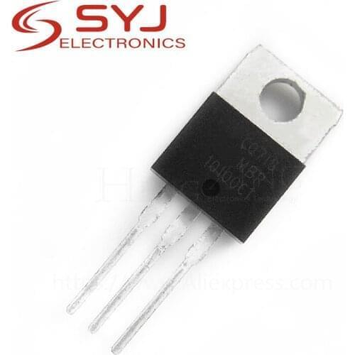 10pcs/lot MBR10100CT MBR10100 MBR10100C TO-220 Schottky & Rectifiers 10A 100V In Stock