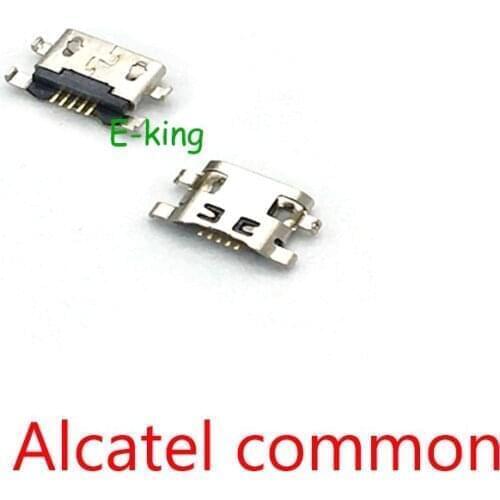 10PCS Universal Micro USB Jack Connector Charging socket plug For Alcatel