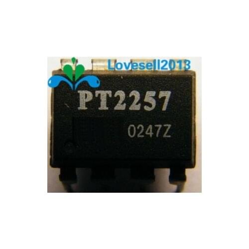 1Pcs I2C 2 channels digital volume controller IC PT2257 NEW