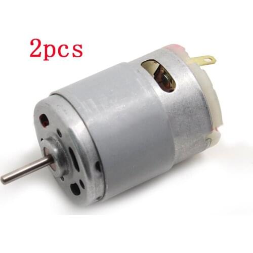 2Pcs Heng Long Work Boat 3810 Drive Motor 2.4G American Water Spray Firefighting RC Boat Parts 3810-085