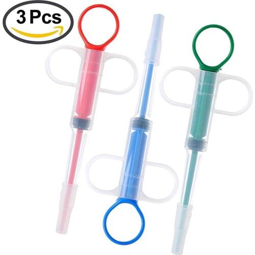 3Pcs Pet Dogs Medication Feeder For Pet-Lovely Pet Pill Dispenser Kitten Cat Medical Feeding Tools Silicone Syringes For Pets