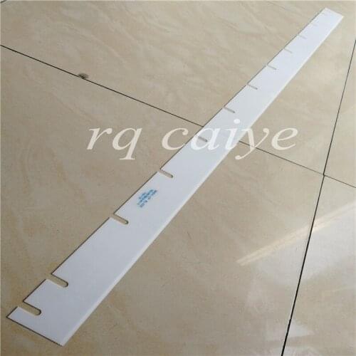 4pieces High quality Wash Up Blade 1102*56*1.0mm 13 holes for Roland 700
