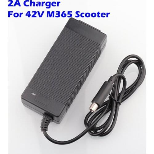 42V 2A Scooter Battery Charger Power Supply Adapters Use For Xiaomi-M365 Electric Skateboard Accessories