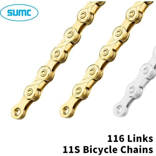 SUMC 11 Speed Chains chain for Road Bike Mountain Bicycle MTB